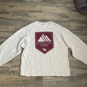 Carolina Point cropped sweatshirt